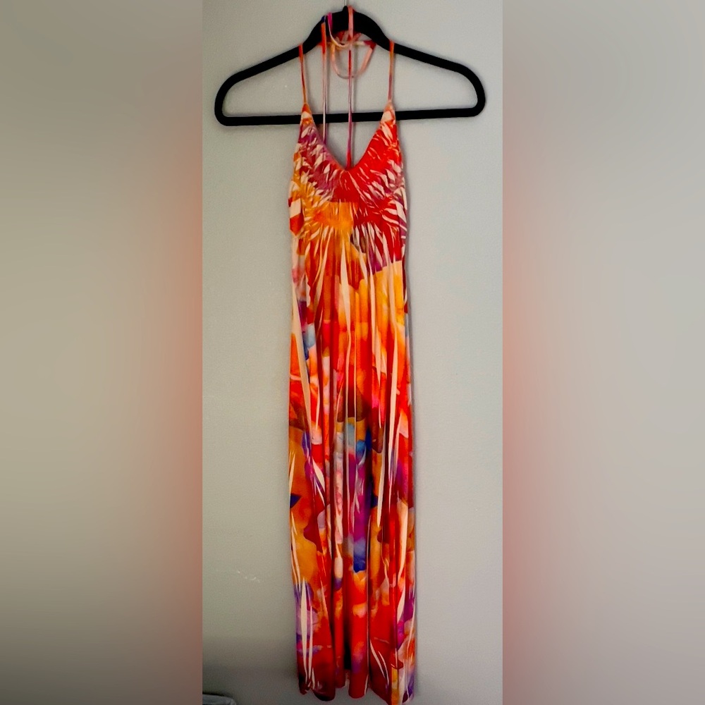 Floral Watercolor Design Dress